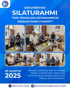 Read more about the article SILATURAHMI “SMK TEKNOLOGI KOTAWARINGIN DENGAN SMKN 2 SAMPIT”